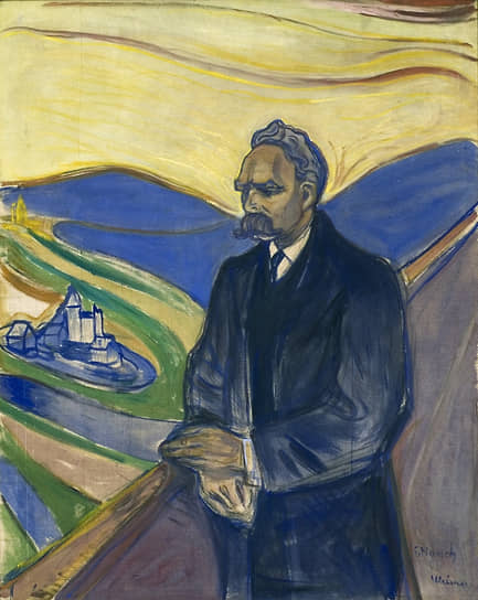 Эдвард Мунк. «Фридрих Ницше», 1906
