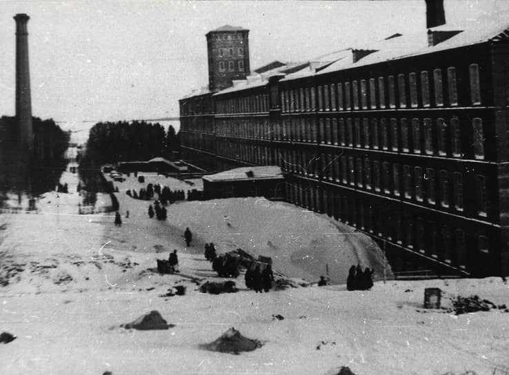 Высоковская прядильно-ткацкая фабрика в 1918 году