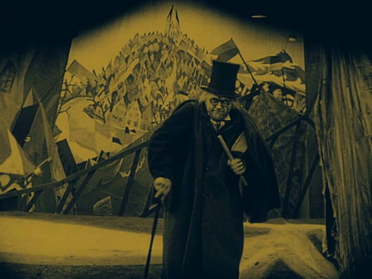 Кадр из фильма «Кабинет доктора Калигари», режиссер Роберт Вине, 1920