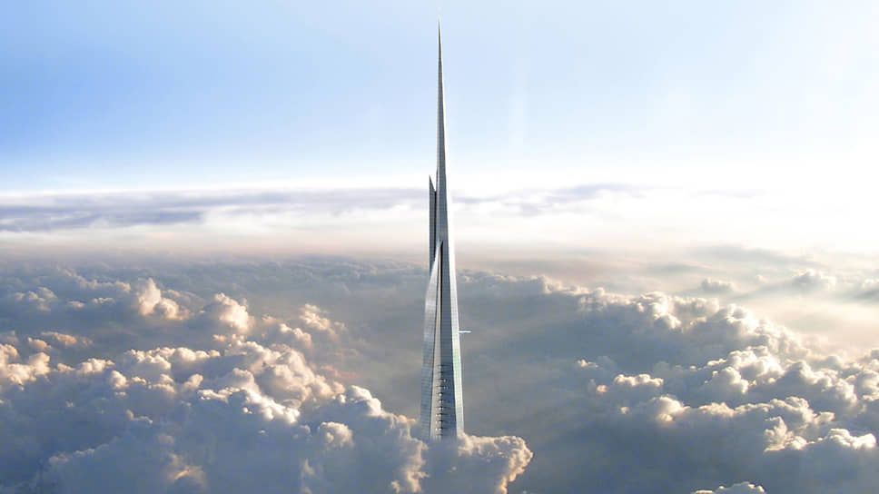 Визуализация небоскреба Jeddah Tower