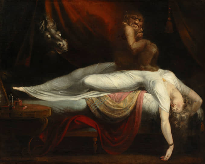 Иоганн Генрих Фюсли. «Ночной кошмар», 1781