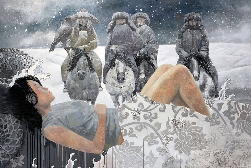 Зорикто Доржиев. «Предчувствие зимы», 2017