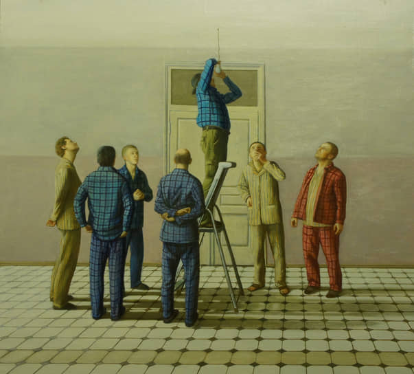 Мария Сафронова. «16.20. Отдых. Коридор», из серии «Распорядок дня», 2012