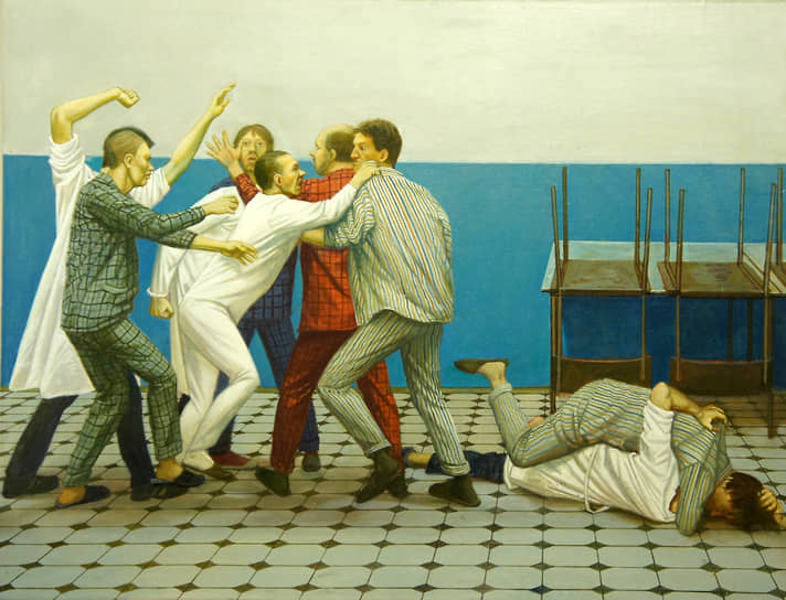 Мария Сафронова. «20.35. Драка. Коридор», из серии «Распорядок дня», 2012