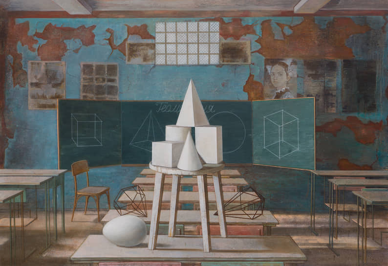 Мария Сафронова. «Геометрия», из серии «Кабинеты», 2019