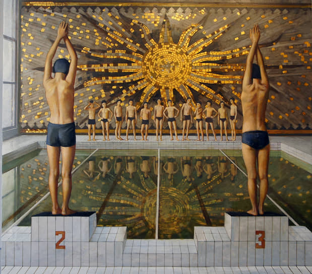 Мария Сафронова. «Бассейн. Солнце», из серии «Опытное поле», 2018