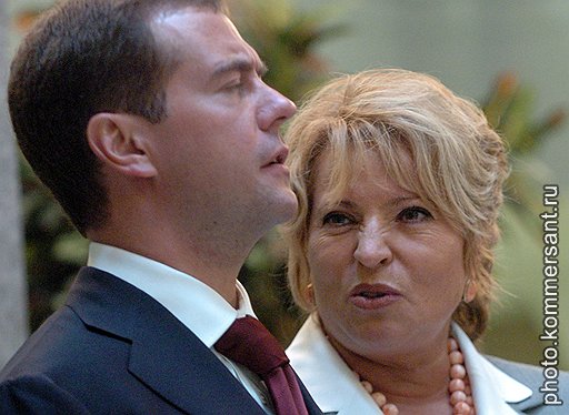 Санкт-Петербург, сентябрь 2006 года. С первым вице-премьером Дмитрием Медведевым