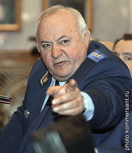 Заместитель Генерального прокурора РФ Владимир Колесников. Москва, 2005 год 
