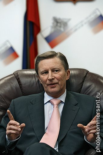 Министр обороны РФ Сергей Иванов. Москва, 2006 год 