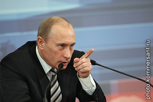 Президент России Владимир Путин. Москва, 2008 год 