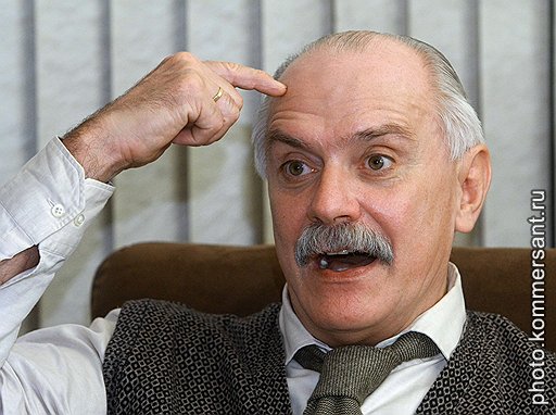 Кинорежиссер Никита Михалков. Москва, 2009 год 
