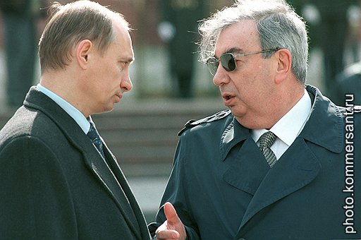 С Владимиром Путиным. 1999 год