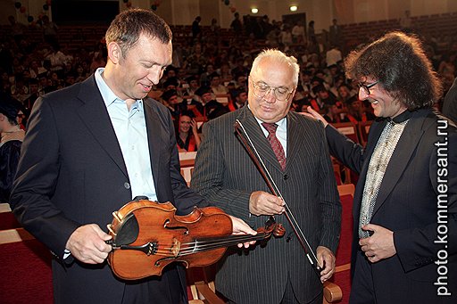 2007, с Виктором Садовничим и Юрием Башметом