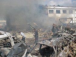 Взрыв у здания РОВД в Назрани в августе 2009 года 