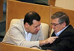 Андрей Макаров (слева) и Валерий Рязанский