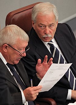 Олег Морозов и Борис Грызлов 