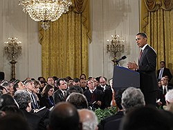 После объявления результатов промежуточных выборов Барак Обама произнес покаянную речь