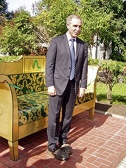 Ульяновская область подарила миру ряд запоминающихся брендов: революционера Ульянова-Ленина, букву «ё», Колобка и губернатора Морозова в тапочках 