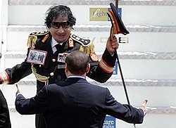 С Сильвио Берлускони (Италия) 2009 