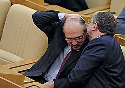 Владимир Пехтин (слева) 
