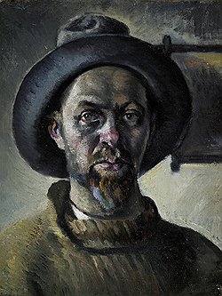 Константин Зефиров. «Автопортрет в шляпе» 