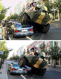 С игнобелевской премией в руках мэр Вильнюса Артурас Зуокас не без удовольствия вспоминал хруст «Мерседеса» под колесами