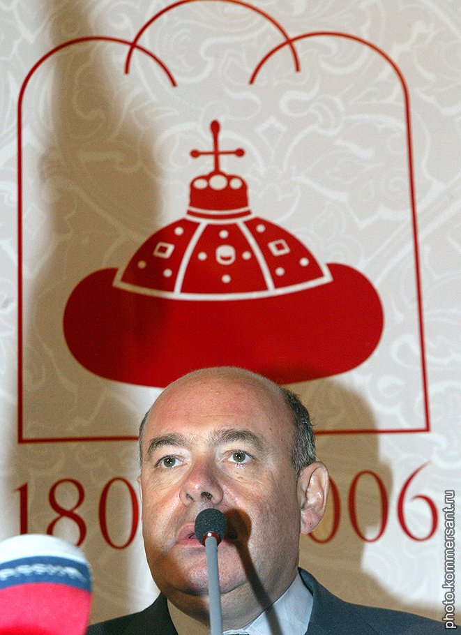 Глава Роскультуры Михаил Швыдкой. Москва, 2006 год