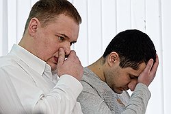 Успешно купив 19 депутатов гордумы, Валерий Федоров (слева) остался с носом только после того, как вместе с Евгением Щербатых (справа) попытался дать взятку в обладминистрации  