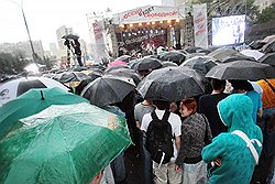 Митинг 12 июня временами носил проливной характер