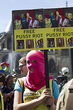 Главным сюжетом о России во всех мировых СМИ в прошлом году стало дело Pussy Riot  