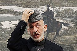 Возможно, уже в 2014 году Хамиду Карзаю (на фото) придется справляться с народными волнениями и противостоять талибам, полагаясь лишь на собственные силы