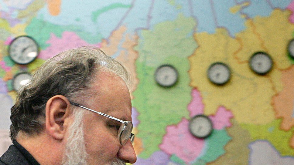 Председатель Центральной избирательной комиссии Владимир Чуров. Москва, 2007 год