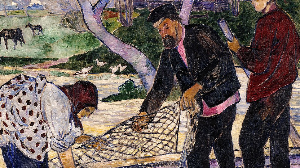 "Рыбная ловля". 1908 год 