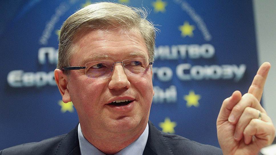 От того, подпишет ли Украина соглашение об ассоциации с ЕС, зависит карьера Штефана Фюле  