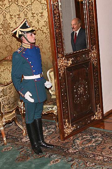 Президент Белоруссии Александр Лукашенко. Москва, 2006 год  