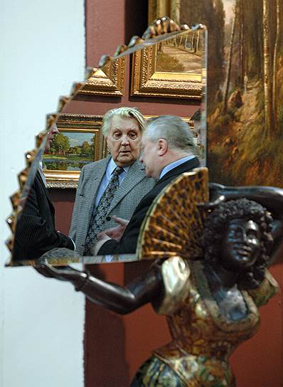 Художник Илья Глазунов. Москва, 2005 год 