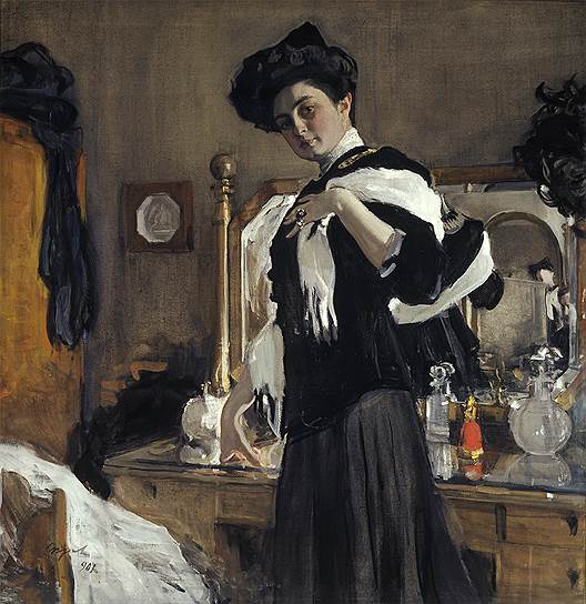 Портрет Генриетты Леопольдовны Гиршман (1907)  