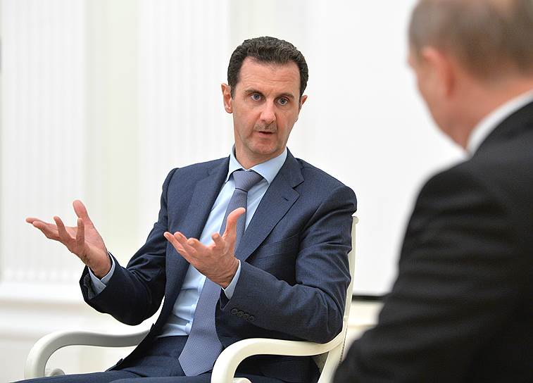 Президент Сирии Башар Асад прибыл с визитом в Москву на самолете Ил-62М Минобороны РФ  