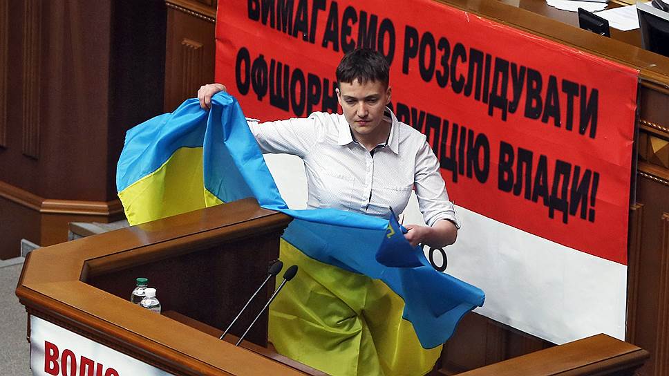 Законодательная инициатива Надежды Савченко, по мнению главы национальной полиции Украины, вызвала рост преступности в стране 