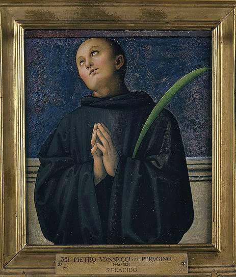 Пьетро Перуджино "Святой Плакида" (1495-1498)