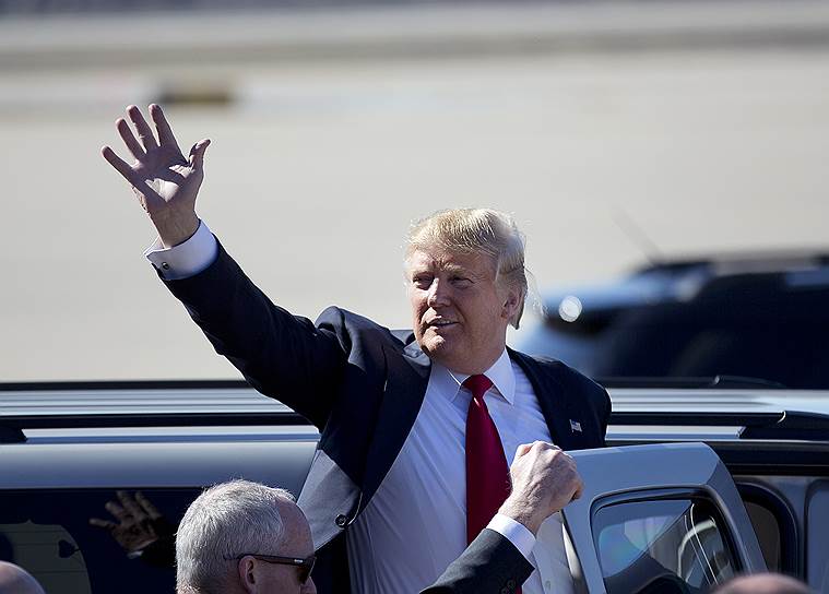Американский бизнесмен Дональд Трамп 