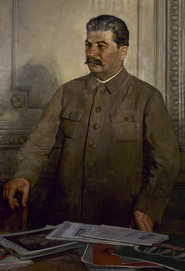 Исаак Бродский. «Портрет И. В. Сталина», 1937 год 