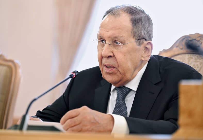 Глава МИД РФ Сергей Лавров 