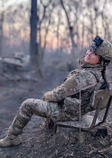Военный корреспондент «Первого канала» Анна Прокофьева 