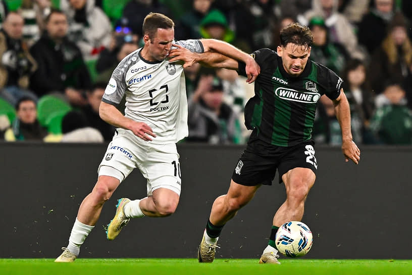 Матч между командами «Краснодар» и «Балтика» 