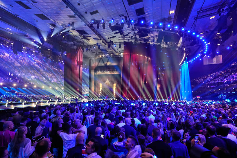 Wiener Stadthalle перед финалом «Евровидения»