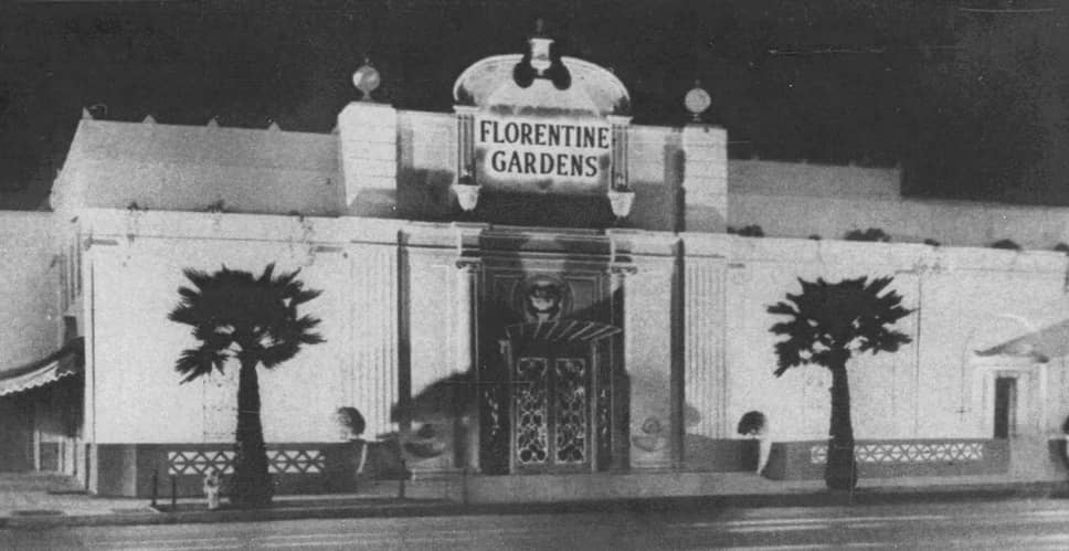 В ночном клубе Florentine Gardens отмечала свою первую свадьбу будущая Мэрилин Монро 