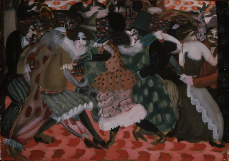Борис Григорьев. «Современный танец», 1913 