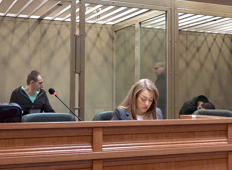 Слева направо: Демьян Кеворкьян, Арам Татосян и Анатолий Двойников 