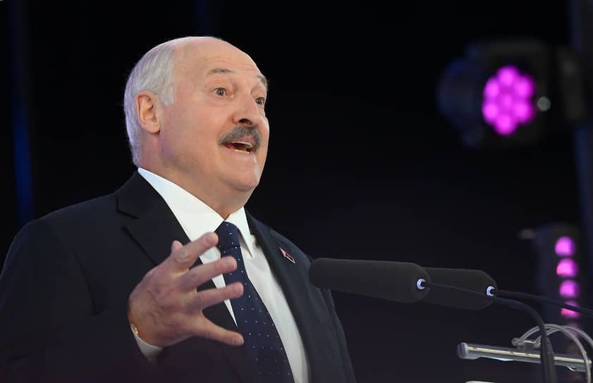 Президент Белоруссии Александр Лукашенко традиционно открывал фестиваль